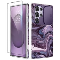 Funda De Teléfono Gviewin Para Samsung Galaxy S25 Ultra Con Funda Deslizante