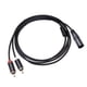 thumbnail image 4 of Cable XLR A Estéreo HiFi Dual Para Mezcladores De Teléfonos Componentes De Cine En Casa 2m, 4 of 5