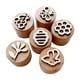 thumbnail image 4 of Sellos De Madera, Sellos Decorativos De Arcilla Para Hacer Tarjetas, Proyectos De Arte, Decoraciones, Abejas, Ciclo De Flores, 4 of 5