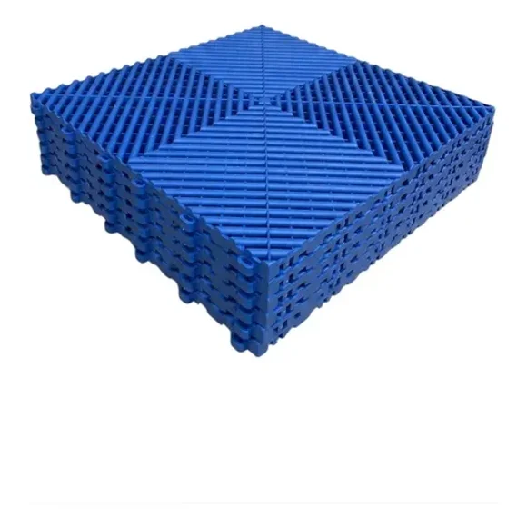 Piso Encastrable Polipropileno 500 gr 6 und Azul