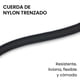 thumbnail image 3 of Correa De Paseo Petlounge Easy Glam Mascotas Perros 1.5m negro, 3 of 5