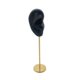 thumbnail image 1 of Soporte De Exhibición De Pendientes Modelo De Oído Humano Soporte De Perno Escaparate Organizador De Joyas Oreja Derecha Negro, 1 of 5
