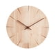 thumbnail image 2 of Reloj De Pared De Madera Maciza Redondo Silencioso Para Cocina, Restaurante, Sala De Estar, 2 of 5
