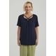 thumbnail image 1 of Polera Mujer Detalle Cuello Azul Oscuro, 1 of 4