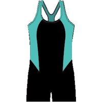 Samia - Trajede Baño Niña Pierna Corta Verde 14