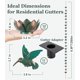 thumbnail image 2 of Cadena de lluvia shumi 2,7 m con copas de loto y colibrí, 2 of 8