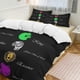 thumbnail image 1 of Juego de cama de 3 piezas con diseño de los Siete Pecados Capitales, ligero y cómodo., 1 of 3