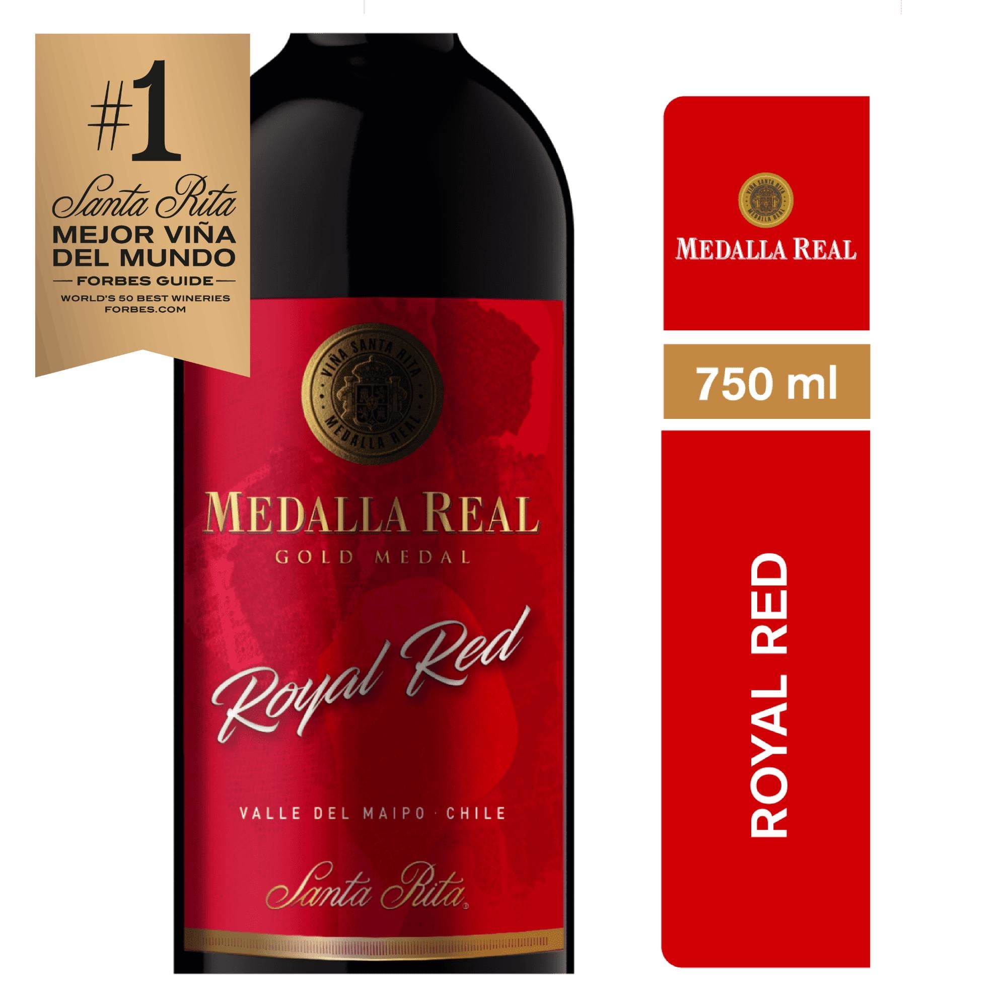Vino Tinto Ensamblaje Royal Red 13.5° Botella 750 ml Medalla Real