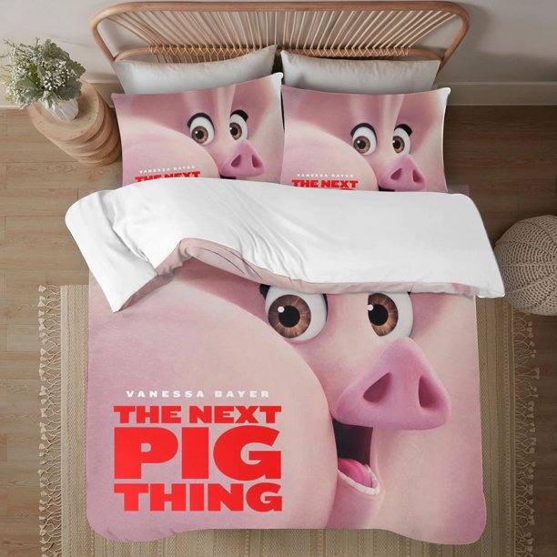 League of Super-Pets 3-Piece Bedding Set For Kids Boys Girls Adult Cartoon Warm Cute Fashion Holiday Present Gift Bed Sheets