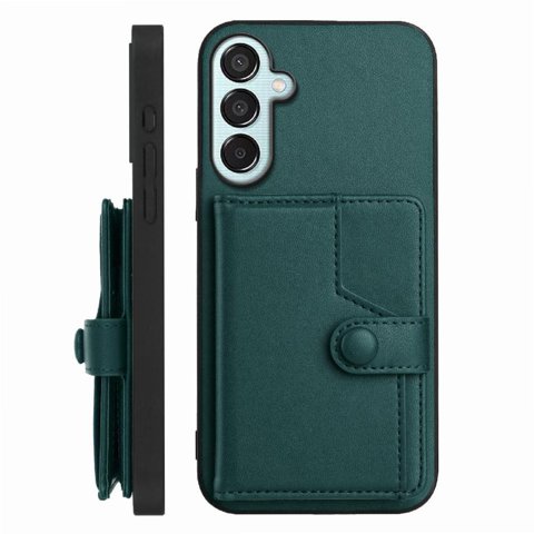 Foxdock Funda Para Samsung Galaxy M15 Con Bloqueo Rfid - Diseño Elegante Con Cierre De Botón