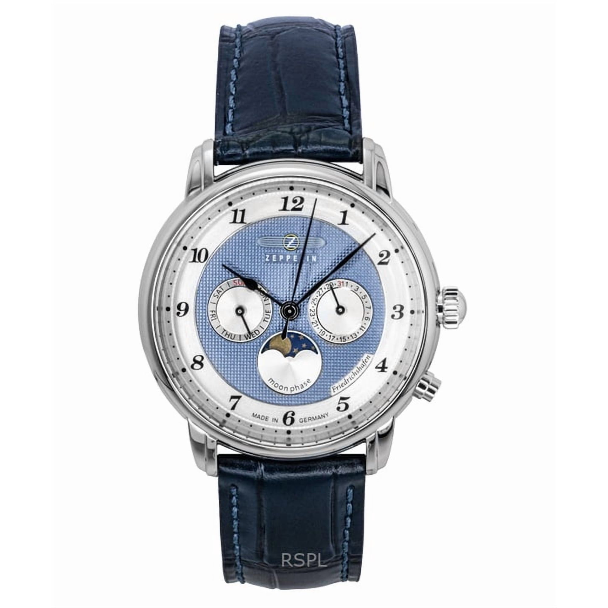 Reloj Análogo Zeppelin Friedrichshafen Azul Azul Hombre