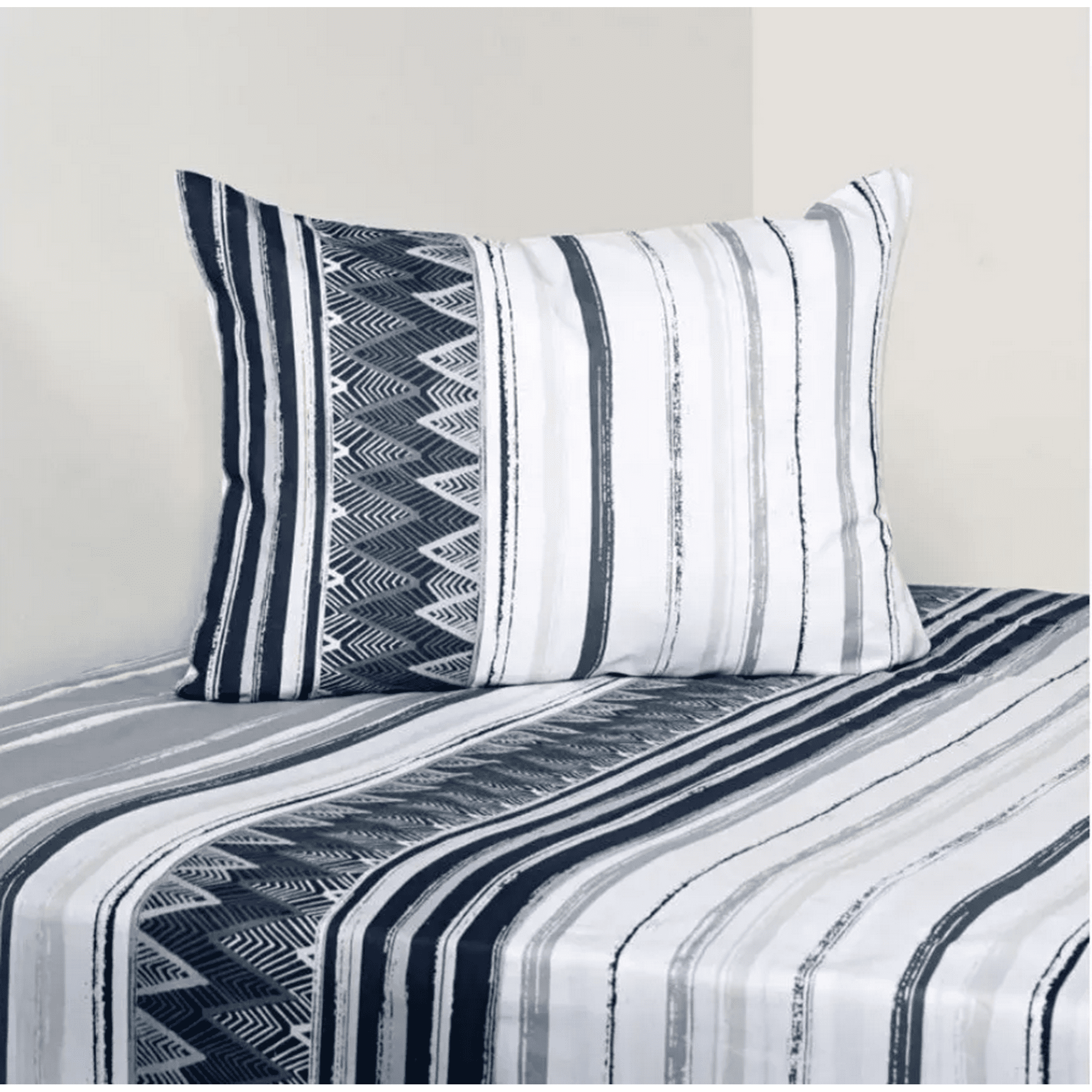 Genérico - Combo Sabanas Cannon 2 Plazas 144 Hilos Y 2 Almohadas Tempo