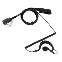 Magideal - Auricular Walkie Talkie, Con Micrófono Ptt Auricular Auricular De Vigilancia Para Radio Xpr3300 Xir P6628 Xpr3500 Mtp3250 Radio Bidireccional