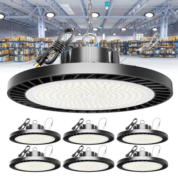 Lámpara LED de gran altura ONLYLUX 250 W 37500 LM 6000 K IP65 (paquete de 6)