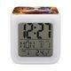 thumbnail image 1 of Cobaya theme 7 colors Alarm Clock Digital LED Alarm Clock Gifts for kids friends family, 1 of 6
