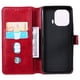 thumbnail image 2 of Funda Billetera para Xiaomi 11 Pro con Porta Tarjetas y Soporte Ajustable Rojo, 2 of 6