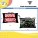 thumbnail image 3 of Set de fundas de almohada Sunny Side Up Monster Jam Grave Digger x2, 3 of 7