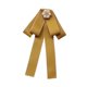thumbnail image 4 of Broche De Lazo De Cinta, Pajarita Preatada, Corbata De Moda Para Camisa, Uniforme De Estudiante, Amarillo, 4 of 5