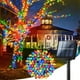 thumbnail image 2 of Set 3 Luces Guirnalda Navidad Solar 200 Led RGB 20M Hogar, 2 of 3