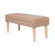 thumbnail image 1 of Banqueta Style Beige Omega 100x40x40 cm, 1 of 3