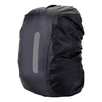 Genérico - Funda Cubre Mochila Impermeable Reflectante 8-17 Litros Talla Xs Negro