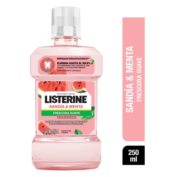 Enjuague Bucal Listerine Sandia, 250 ml