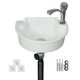 thumbnail image 1 of Lavabo de baño Shawoo 30 x 21 x 14 cm para montaje en pared sin perforación, 1 of 9