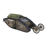 Magideal - Tanque Modelo 3D De Papel Ensamblable Rompecabezas Educativo Decoración De Mesa Juguete Coleccionable Material De Papel Adecuado Para Entusiastas Avanzados Decoración Del Hogar Colección