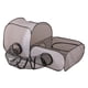thumbnail image 3 of Juguete túnel para gatos, jaula interactiva para gatos de interior, centro de juegos plegable, resistente a arañazos, túnel de tienda 2 en 1 para perr S, 3 of 5