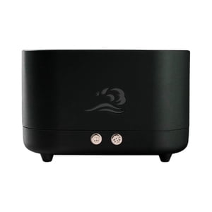 Bothyi - Humidificador De Llama Difusor De Aroma Alimentado Por Usb Silencioso Para Oficina Dormitorio Hogar Negro