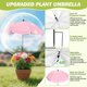 thumbnail image 3 of Sombrillas para Plantas WYRJXYB Paquete de 4 Sombrillas Ajustables de 76 cm para Sombra, 3 of 6