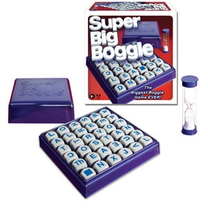 Winning Moves - Los Movimientos Ganadores De Boggle Game Son Supergrandes, Cuadrícula De 6 X 6, 36 Cubos De Letras