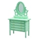 thumbnail image 5 of 1:12 Dollhouse Mini Dresser DIY Escena Accesorios Para La Decoración Del Dormitorio Verde, 5 of 5