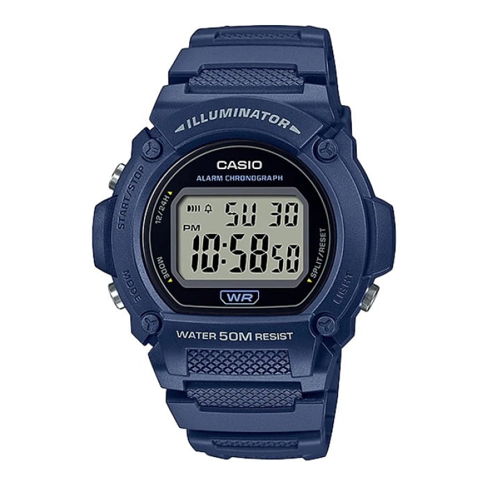 Reloj Digital Azul Casio W-219h-2av
