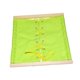 thumbnail image 5 of Montessori Relling Rack Herramienta De Entrenamiento De Juguetes Aprendizaje Educativo Para Ni?os Peque?os Zapatos Verdes Encaje, 5 of 5