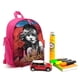 thumbnail image 3 of Los Miserables Mochila Escolar para Niños y Niñas, Mochila Infantil Ligera de Alta Calidad, Grande y Duradera ROSA, 3 of 6
