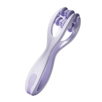 Magideal - Masajeador De Dedos, Rodillos Dobles, Rodillo Para Articulaciones De Mano, Herramientas De Rodillo De Masaje Manual Para Articulaciones De Los Dedos, Violeta