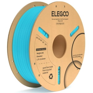 Filamento Para Impresora 3D Elegoo Pla Plus, 1,75 Mm, Azul Cielo, 1 Kg