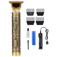 Ioensy - Cortadora De Pelo Eléctrica Con Cuchillas En T, Afeitadora Recargable Por Usb Para Peluqueros, Regalos