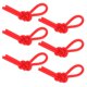 thumbnail image 3 of Juego de 6 piezas de vibración flexible con vibración de raqueta de tenis rojo, 3 of 5