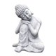 thumbnail image 3 of Estatua De Buda Antigua De Tailandia, Estatuilla Sentada, Decoración De Escritorio Para El Hogar Y La Oficina, 3 of 5