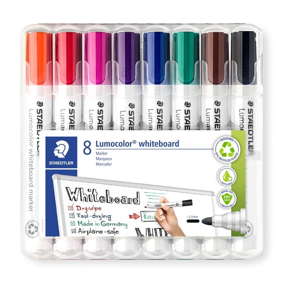 Marcadores STAEDTLER Lumocolor surtidos (8 unidades)