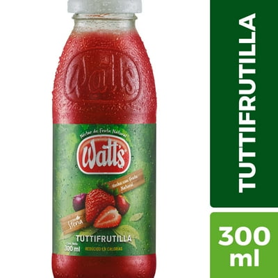 Néctar Sabor Tutifrutilla Botella 300 Ml Watts