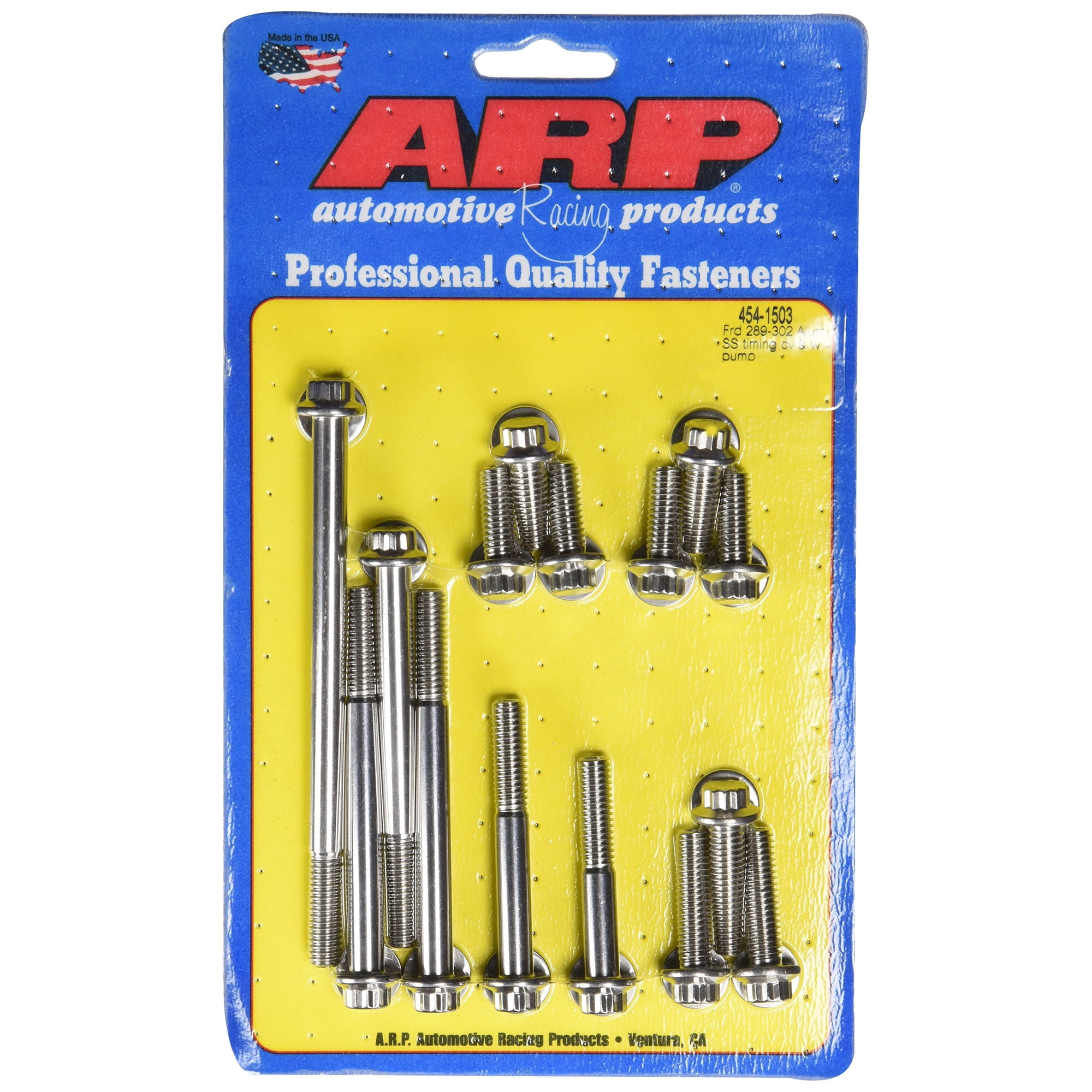 Kit De Tornillos Arp 4541503: Tapa De Distribución Y Bomba De Agua, Acero Inoxidable