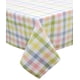 thumbnail image 1 of Mantel COTTON CRAFT Countryside Gingham 152 cm x 259 cm, color amarillo, 1 of 9