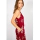 thumbnail image 4 of Vestido Largo Estampado Paula Burdeo vino L, 4 of 5