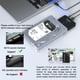 thumbnail image 4 of Adaptador de lector de disco duro AOKO SATA NVMe a USB 3.2 Gen 2, 4 of 6