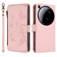 thumbnail image 2 of Funda Cartera Mariposa para [Xiaomi 15 Ultra] con Soporte y Cremallera Rosa, 2 of 6
