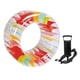 thumbnail image 5 of Piscina de agua inflable, piscina, flotador de interior de la barra de césped al aire libre, estanque de la playa, estanque de río colorido tubo flota M, 5 of 5