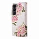 thumbnail image 5 of FOXDOCK Funda Tipo Cartera Floral para Samsung Galaxy S23 ,Funda con Tapa de Cuero PU, Protección Antigolpes con Ranuras para Tarjetas y Soporte, 5 of 5